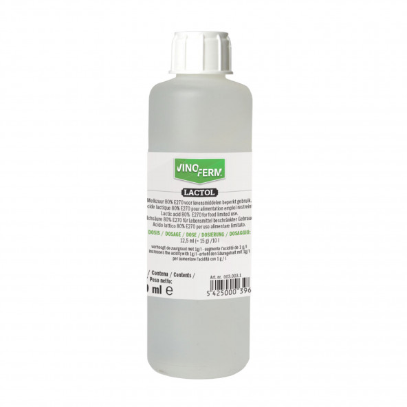 Milchsäure 80% VINOFERM Lactol 250ml