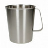 Messbecher mit Skalierung aus Edelstahl - 2.000 ml 0