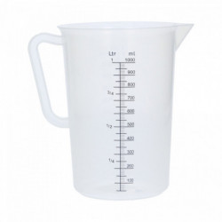 Messbecher Polypropylen graduiert 1000 ml