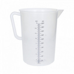 Messbecher Polypropylen graduiert 2000 ml