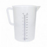 Messbecher Polypropylen graduiert 2000 ml 0