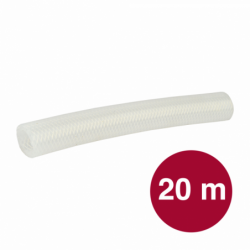 Verstärkter Silikonenschlauch 19 x 28 mm pro 20 Meter