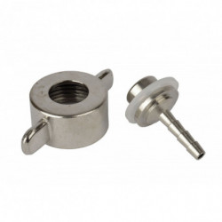 Schlauchtülle 4mm für CO2 Druckregler