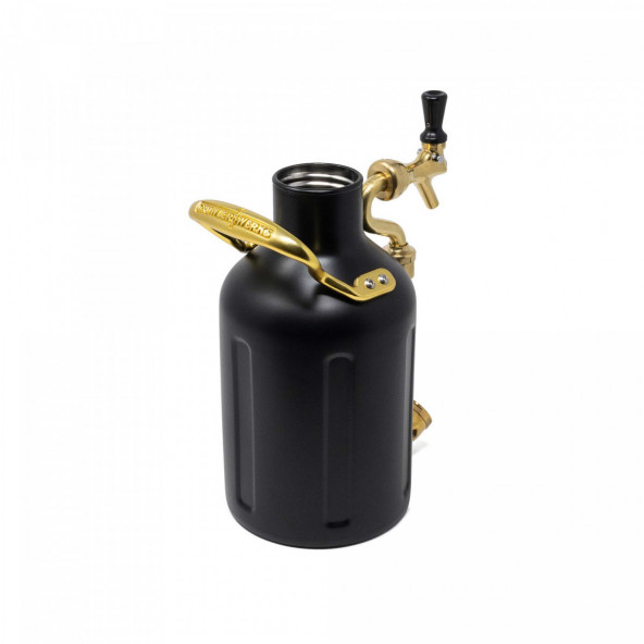 GrowlerWerks uKeg™ 64 schwarz matt - 1,9 l 4