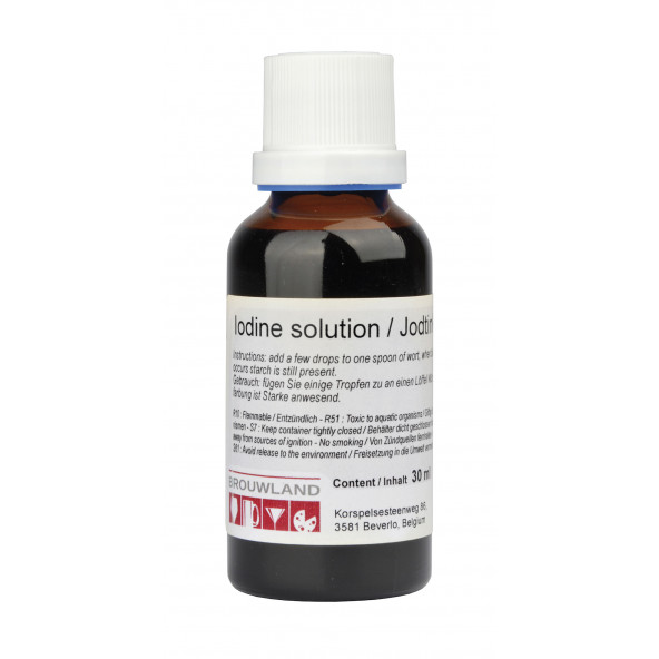 Jodtinktur zur Stärkebestimmung 30 ml EN/DE