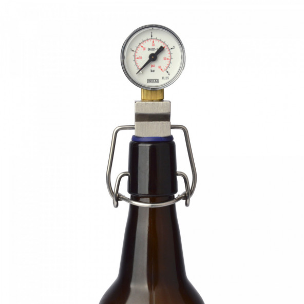 Manometer für Bügelflaschen