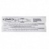 CO2 Rechenschieber Druck/Temp/CO2-% 0