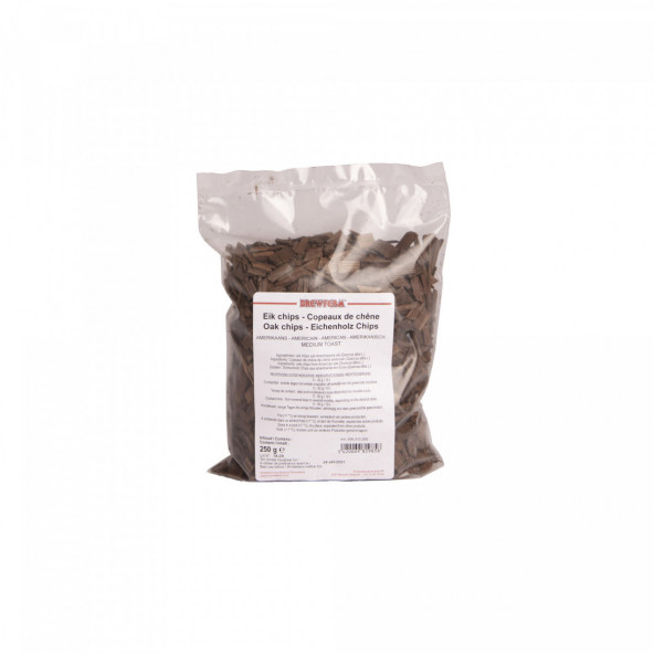 Brewferm Eichenholz Chips amerikanisch - mittleres Toasting 250 g 1