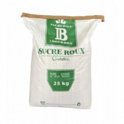 Rohrzucker dunkel 25 kg