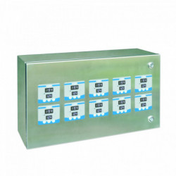FermFlex-Box Edelstahl Steuerschrank für 10 Regler
