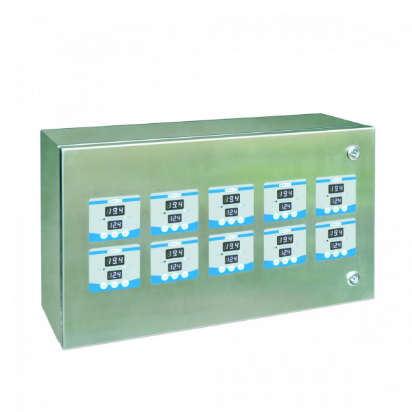 FermFlex-Box Edelstahl Steuerschrank für 30 Regler