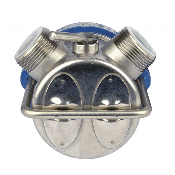 Zentrifugalpumpe Edelstahl 5/4" mit Bypass und Griff 2