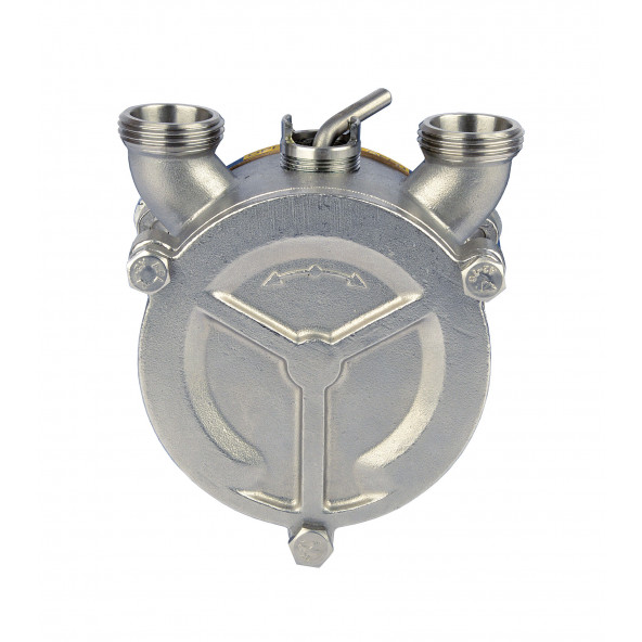 Zentrifugalpumpe Edelstahl 3/4" mit Bypass und Griff 2