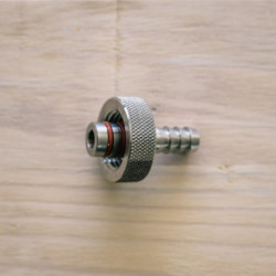 Ss Brewtech™ Schlauchtülle  3/8" auf  1/2"FPT Rändel