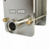 Würzekühler Zweikammermodell - Edelstahl - 1000 l/h - DN40 3