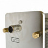 Würzekühler Zweikammermodell - Edelstahl - 1000 l/h - DN40 4