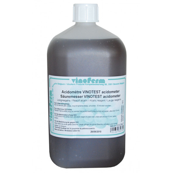 VINOTEST Lauge Reagenz 1 l