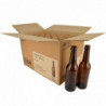 Bierflasche Longneck 33 cl, braun, 26 mm, Karton 24 St. 0