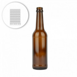 Bierflasche Longneck 33 cl, 26 mm - Palette 2888 St.