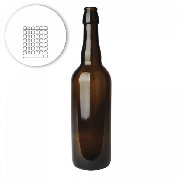 Bügelflasche COMBI 75 cl - Palette 1421 St.