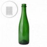 Geuze/Sektflasche 37,5 cl, grün, 29 mm - Palette 1904 St. 0