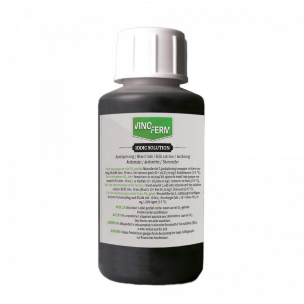 Jodlösung 100 ml für Acidometer VINOFERM