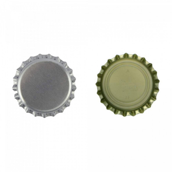 Kronkorken 26 mm - sauerstoffabsorbierend - silber - 100 St. 1