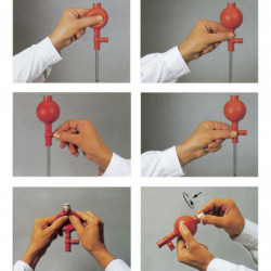 Pipettierball Kautschuk