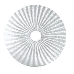 Runde Nylon Zwischenscheibe 40 cm mit Loch