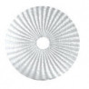 Runde Nylon Zwischenscheibe 40 cm mit Loch 0