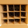 Saftflasche weiß 1 Liter ohne Twist-off Deckel 48 mm, Karton 12 St. 1