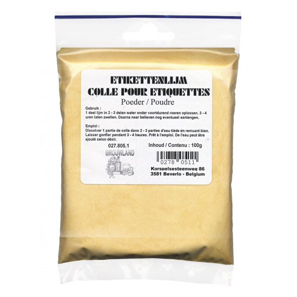 etikettenleim pulver 1 kg