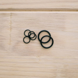 Ss Brewtech™ O-Ring-Satz (4 kleine und 2 große O-Ringe) für Kugelhahn und Abfüllarm
