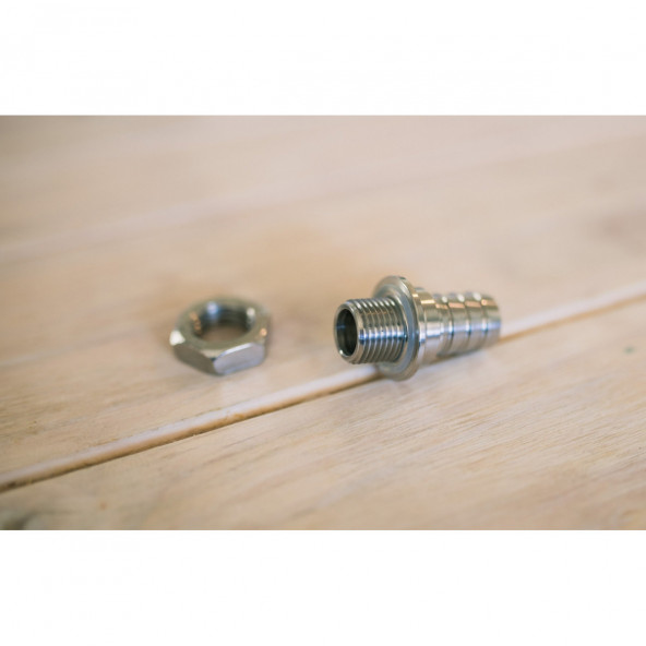Ss Brewtech™ Schlauchtülle – 1/2" (13 mm) Quetschverschraubung, universal 1