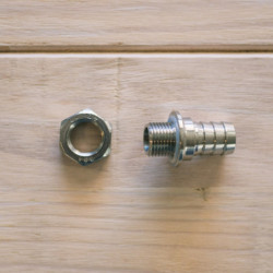 Ss Brewtech™ Schlauchtülle – 1/2" (13 mm) Quetschverschraubung, universal