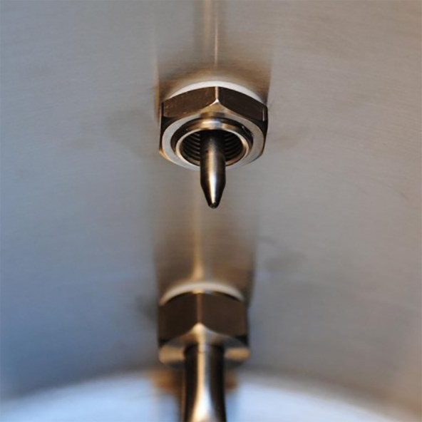 Ss Brewtech™ Thermometer (mit Ss Logo) für  Braukessel  mit Schottverschraubung 7