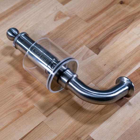 Ss Brewtech™ Pro Sspunding Valve, einstellbares Druckbegrenzungsventil - 1,5" TC (mit Skala) 1