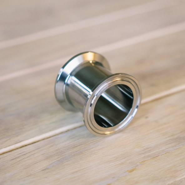 Ss Brewtech™ Verlängerungsrohr 1,5" TC  kompatibel - Gesamtlänge 4,3 cm (1,7") 1