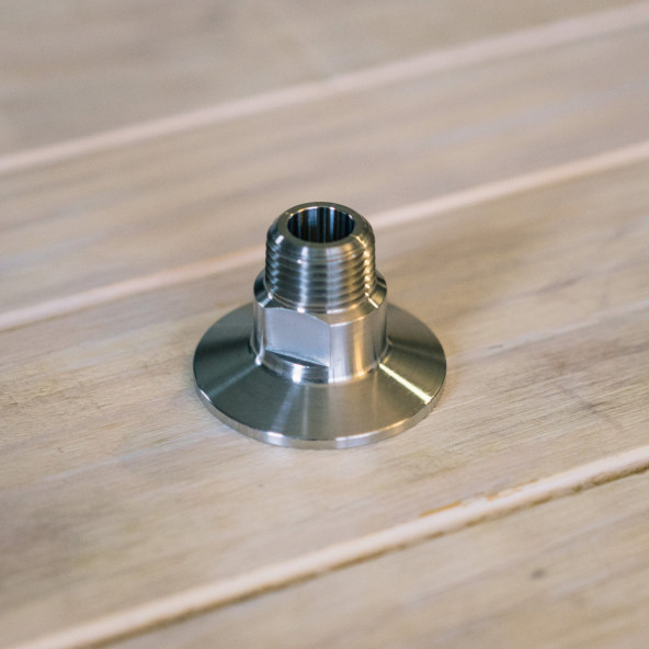 Ss Brewtech™ 1,5" TC auf 1/2" AG NPT 2