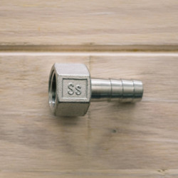 Ss Brewtech™ Schlauchtülle ½" auf ½" FPT