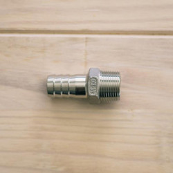 Ss Brewtech™ Schlauchtülle 3/4" auf 3/4" MPT