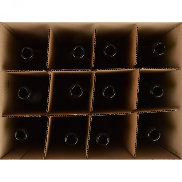 Weinflasche Schlegel 75 cl, olive, Karton 12 St. 1