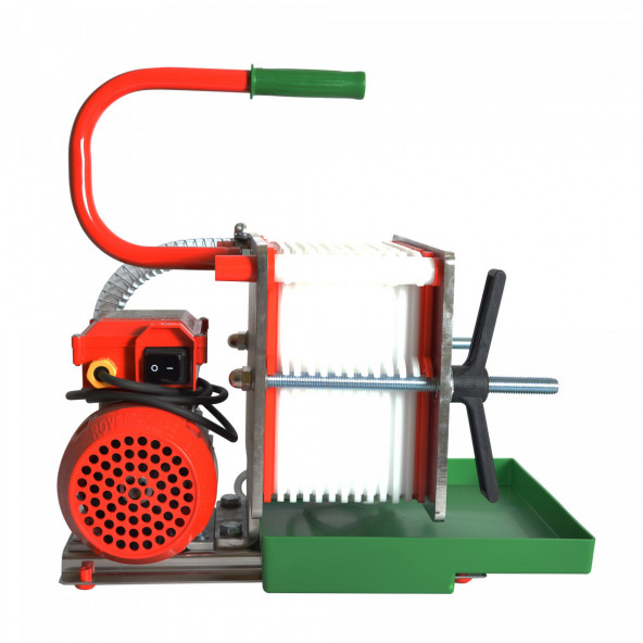 Schichtenfilter 2020 Edelstahl +Pumpe 12 Platten 1