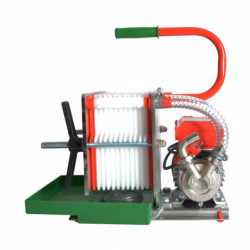 Schichtenfilter 2020 Edelstahl +Pumpe 12 Platten