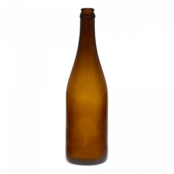 Bierflasche Belge, gerader Hals, 26 mm, 75 cl - Palette 1232 St. 1