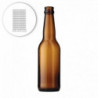 Einweg-Bierflasche Longneck 33 cl, 26 mm - Palette 3249 St. 0