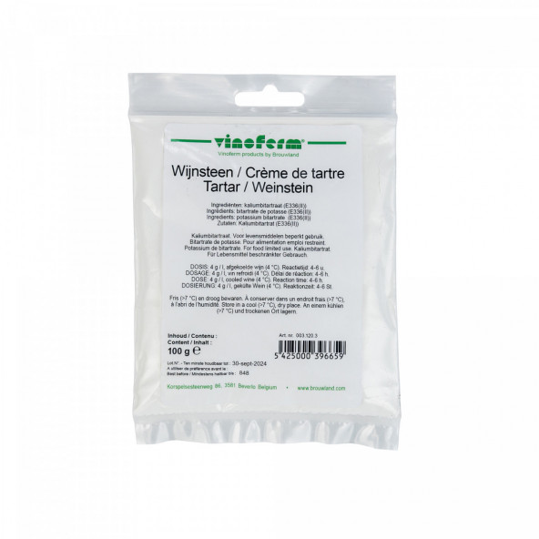 Weinstein - Kaliumbitartrat 100 g