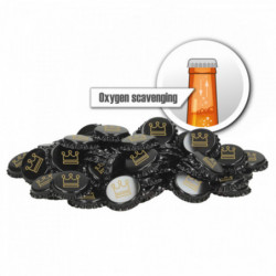 Kronkorken 26 mm - sauerstoffabsorbierend - Kingdom – 100 St.