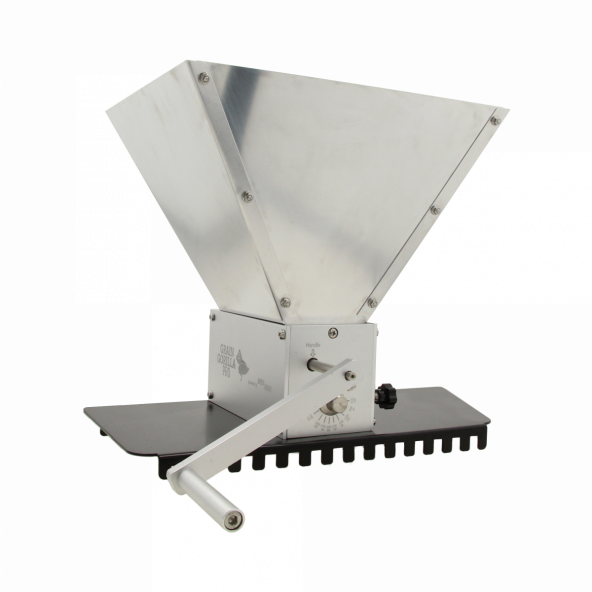 Brewferm Grain Gorilla Pro Malzmühle mit 3 Edelstahl-Rollen