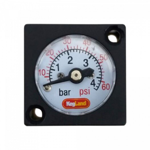 Manometer 0-4 bar für Duotight BlowTie spunding valve 